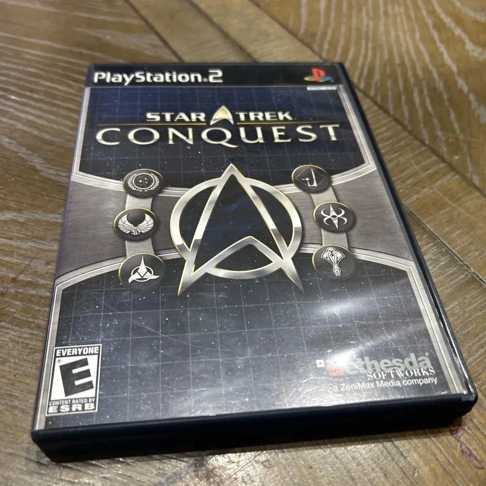 Star Trek: Conquest (Sony PlayStation 2, 2007) Complete Tested